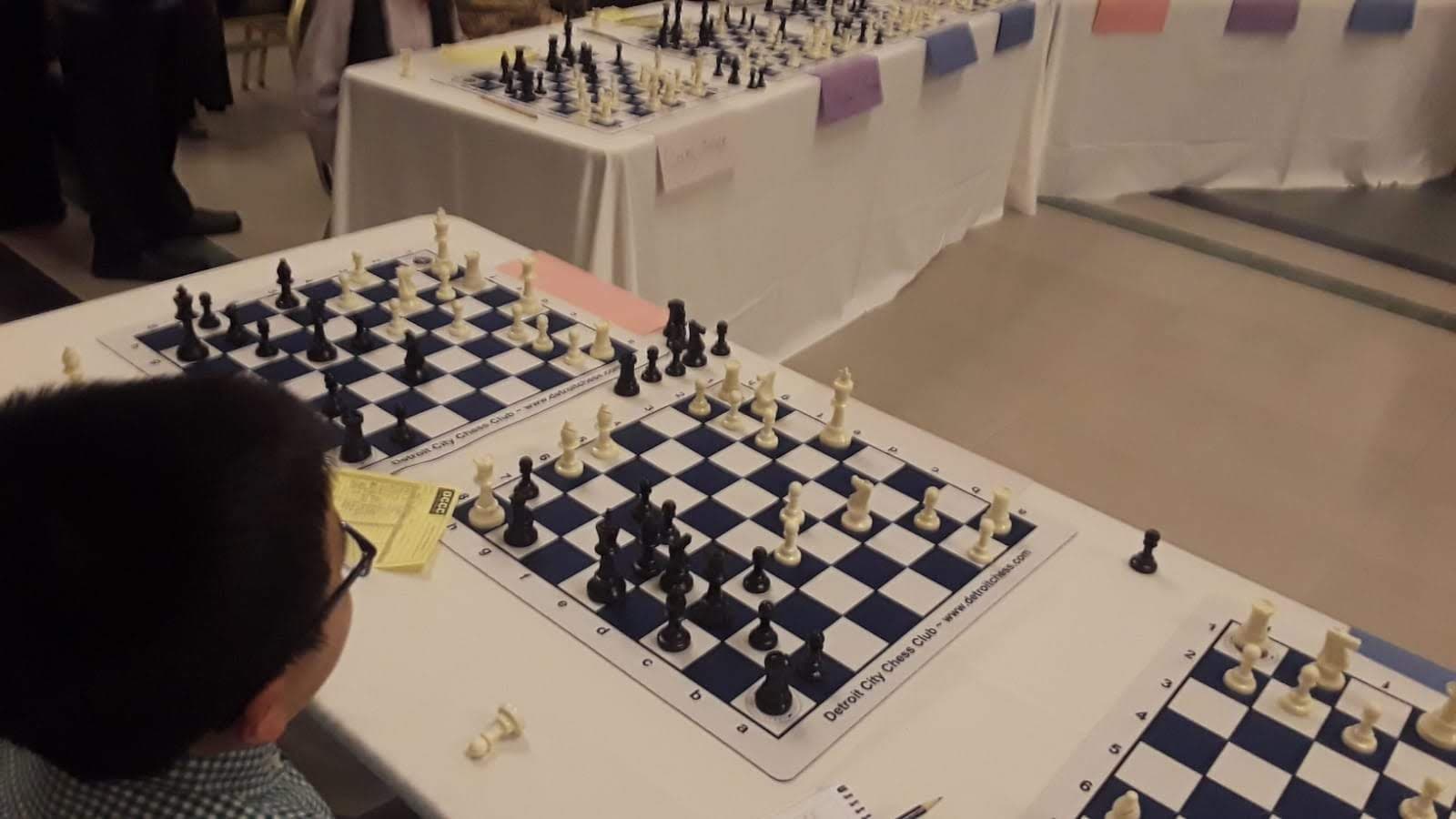 10-year-old me at one of many chess tournaments!