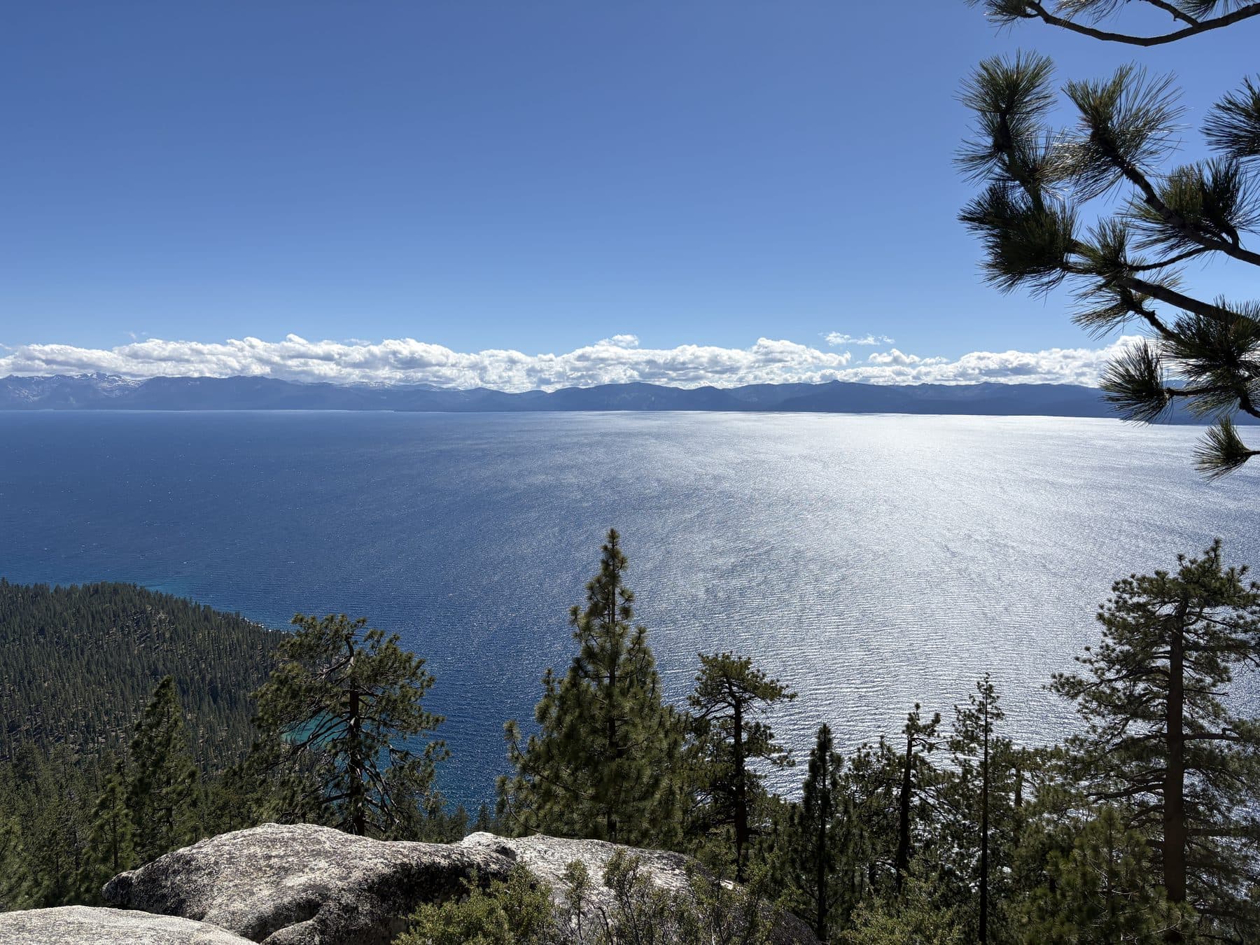 Alpine water, granite, and no cell service.